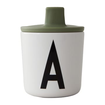 Design Letters lokk til melaminkopp - Forest green - Design Letters