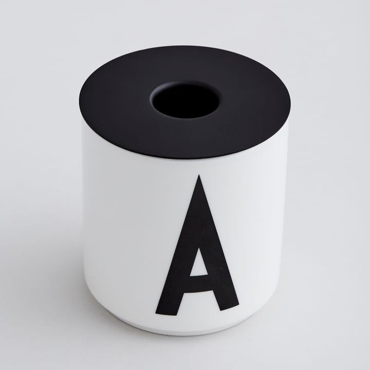 Design Letters lysholder til kopp, Svart Design Letters