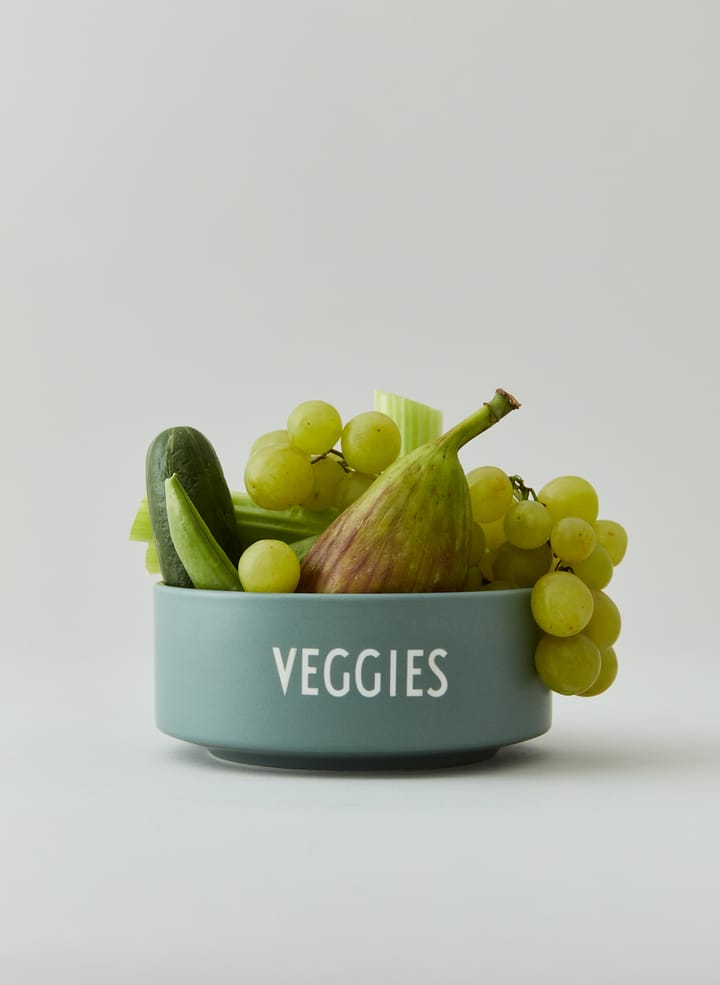 Design Letters snackskål Ø12 cm, Veggies Design Letters