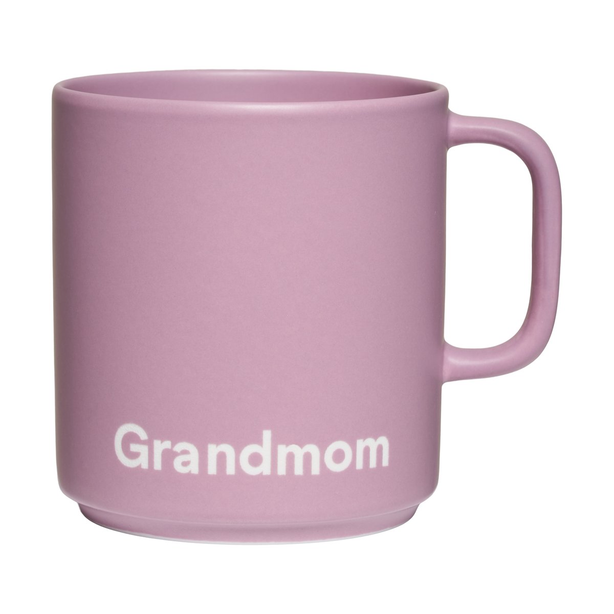 Design Letters Design Letters VIP favorittkopp med hank 25 cl Grandmom-lavender