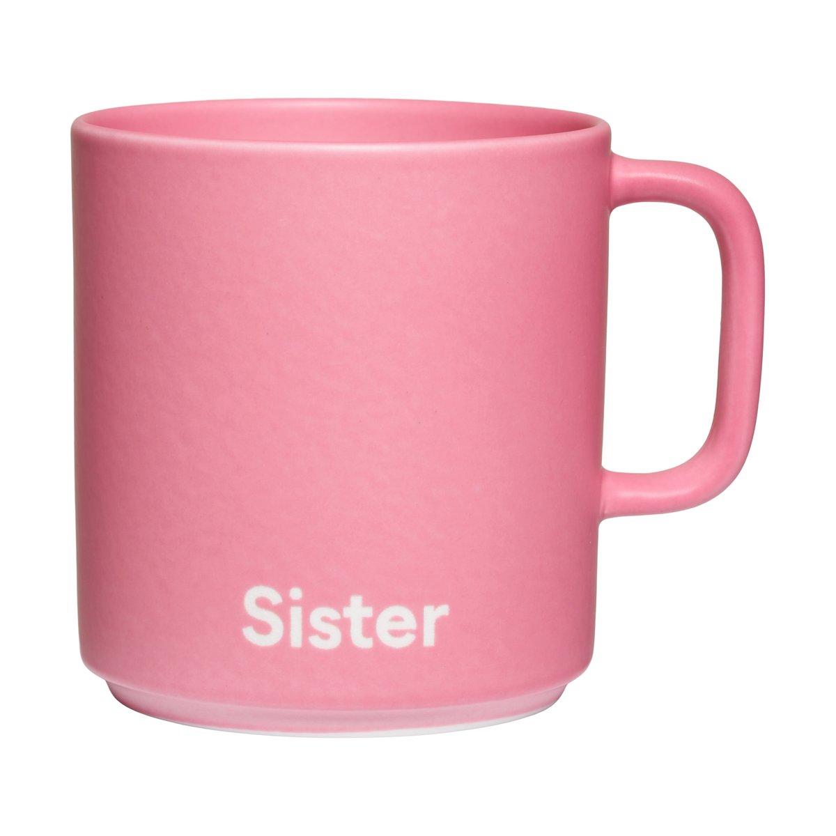 Design Letters Design Letters VIP favorittkopp med hank 25 cl Sister-pink