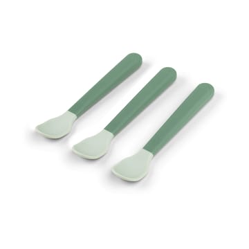 Easy-grip foodie skje 3-pk - Green - Done by deer