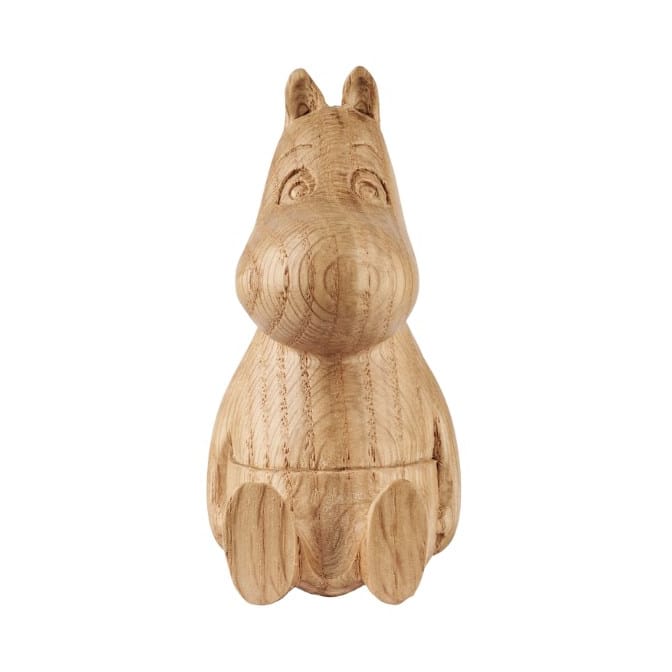 Mummi tredekorasjon Mummimamma 10 cm - Eik - Dsignhouse x Moomin