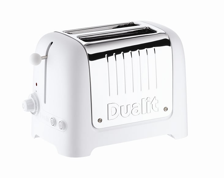 Dualit Brødrister Lite 2 Skiver Glossy pure white