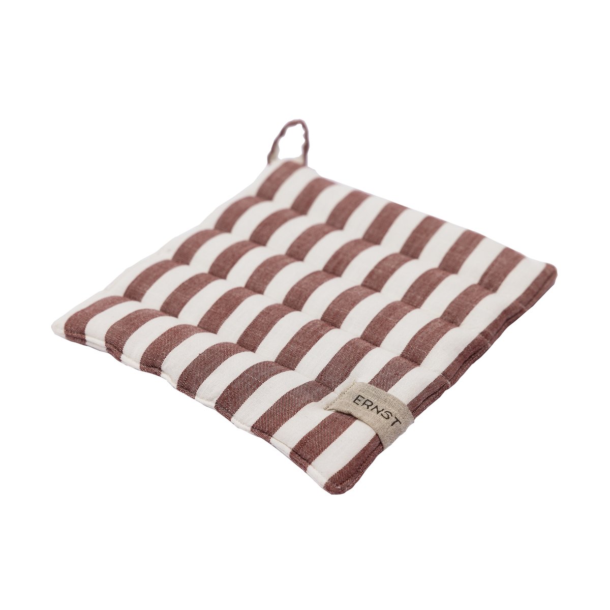 ERNST Ernst gryteklut bred stripe 23×25 cm Rød-hvit