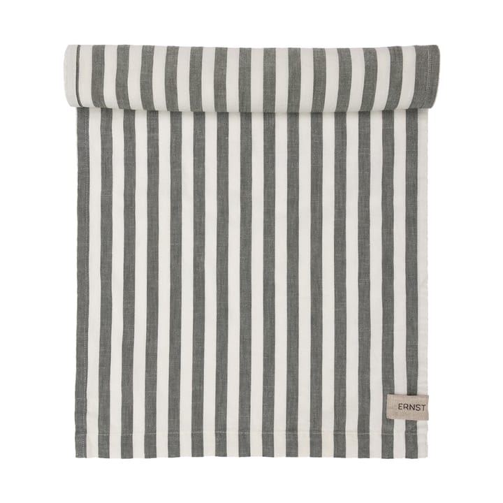 Ernst løper bred stripe 45x150 - Grønn-hvit - ERNST