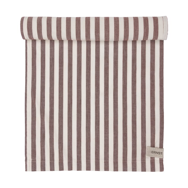 Ernst løper bred stripe 45x150 - Rød-hvit - ERNST