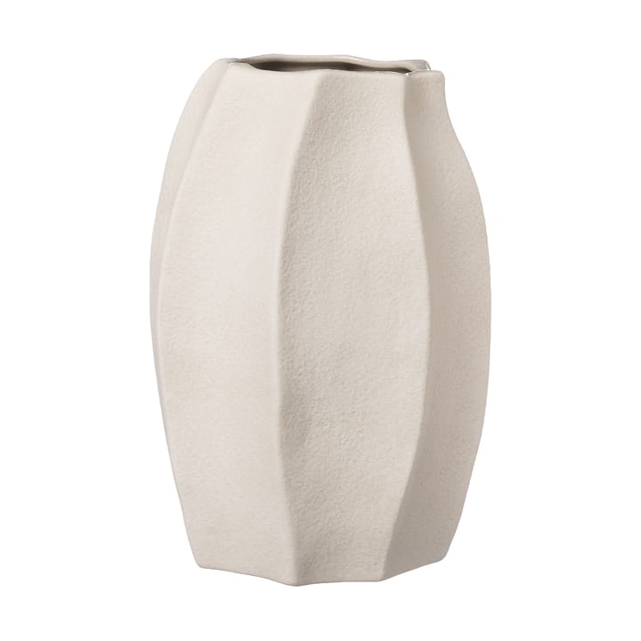 Ernst vase steingods Ø15x23 cm - Naturhvit - ERNST