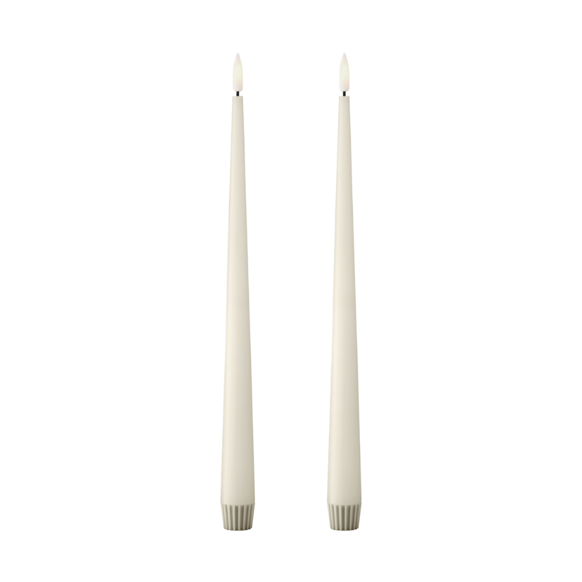 ester & erik ester & erik kronelys LED 30 cm 2-pk 06 Ivory