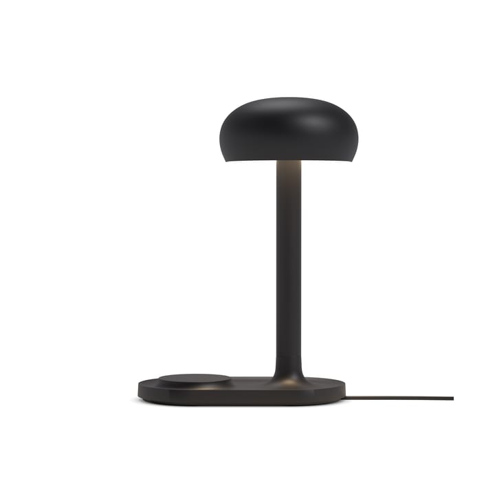 Emendo bordlampe med Qi-lader, Black Eva Solo