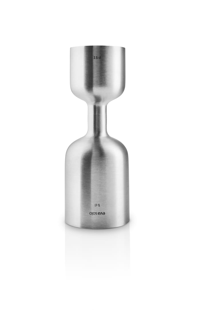 Liquid Lounge måleglass 5 cl, Brushed steel Eva Solo