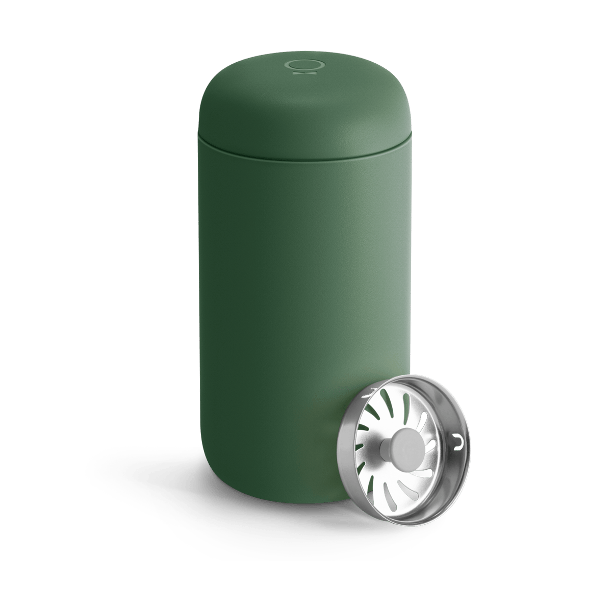 Fellow Carter termokopp med sprutbeskyttelse 35 cl Cargo green