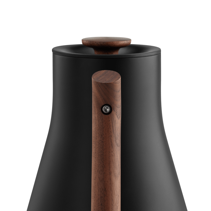 Corvo EKG vannkoker med variabel temperatur 90 cl, Matte black-walnut Fellow