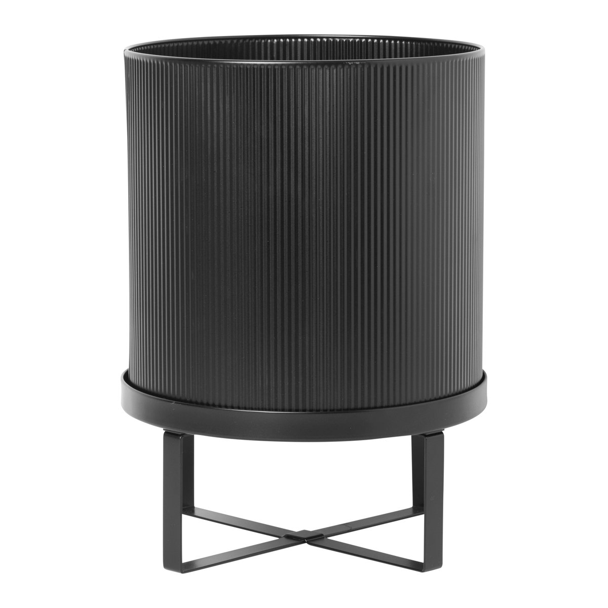 ferm LIVING Bau krukke large Ø28 cm Svart