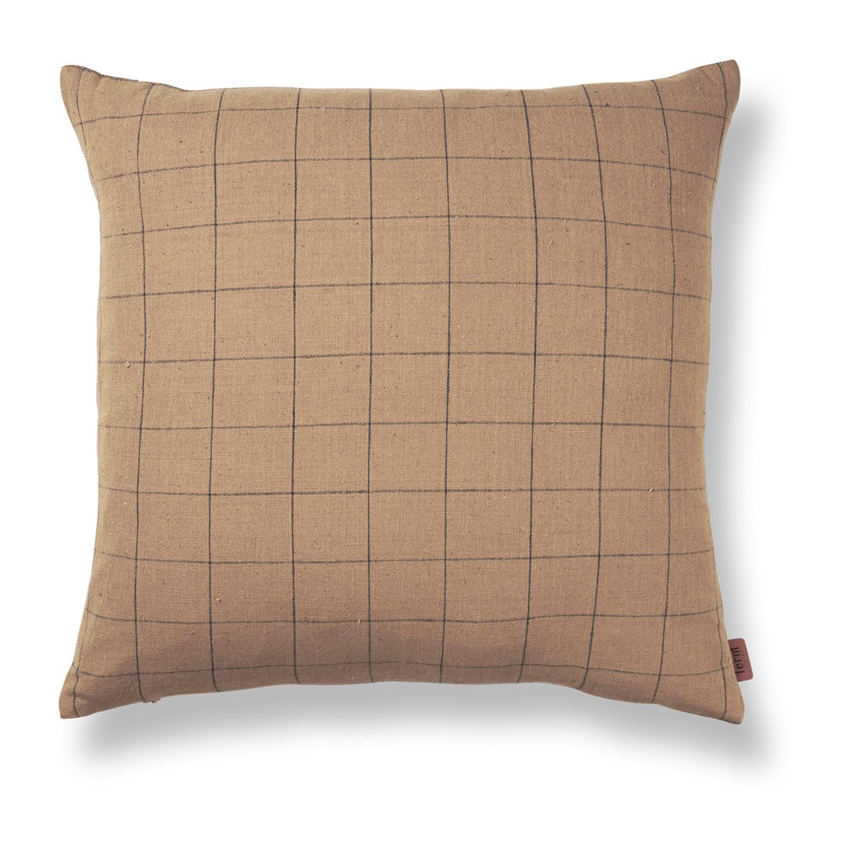 ferm LIVING Brown pute 50 x 50 cm Grid