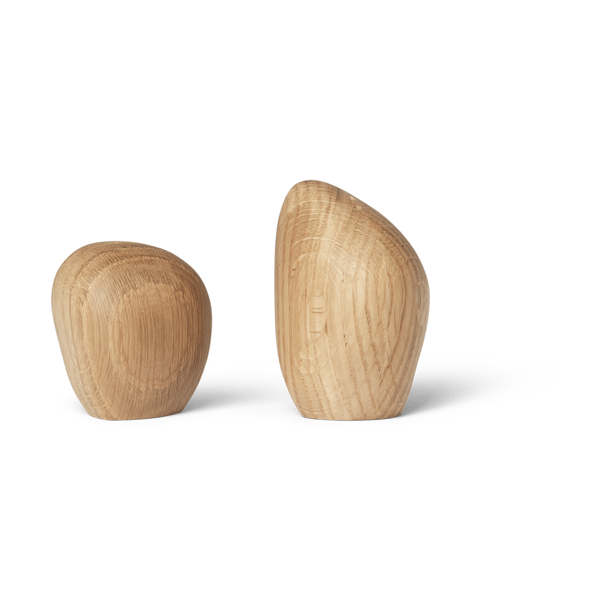 ferm LIVING Cairn salt- og pepperkar Oak