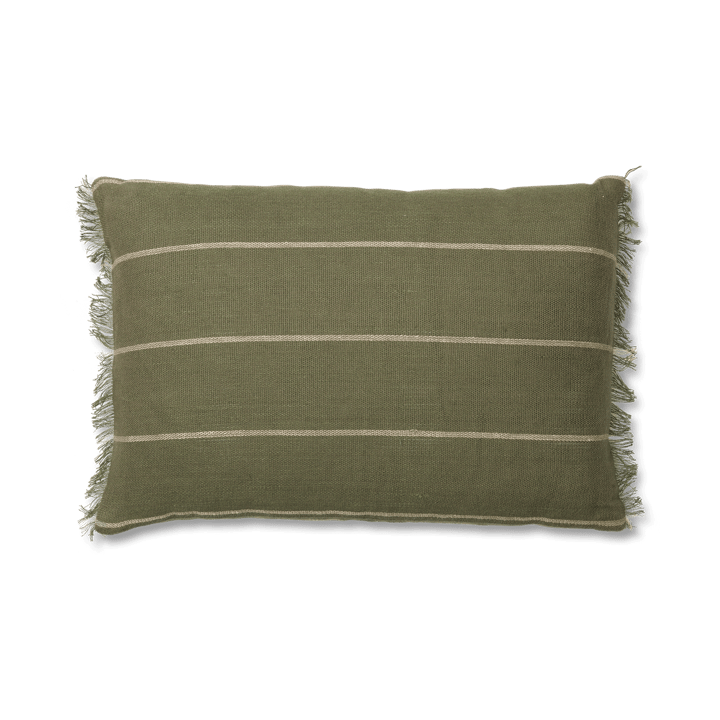 Calm putetrekk 40 x 60 cm, Olive-Off-white ferm LIVING