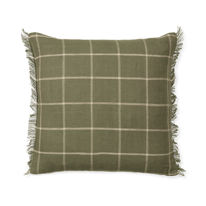 Calm putetrekk 50 x 50 cm, Olive-Off-white ferm LIVING