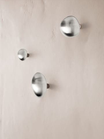 Chanterelle knagg - Brushed stainless steel - ferm LIVING