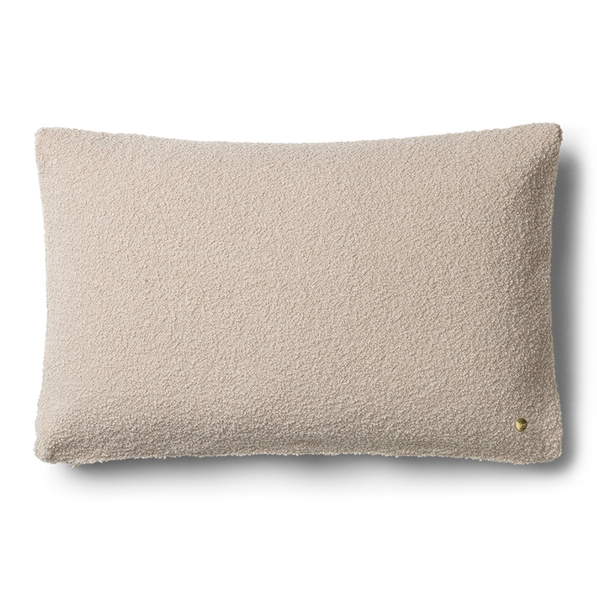 ferm LIVING Clean pute bouclé 40 x 60 cm Natural