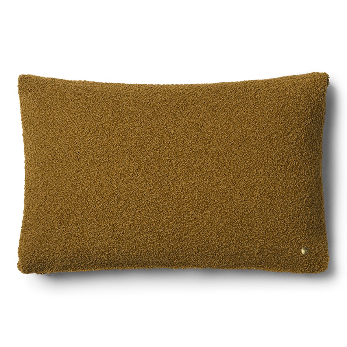 ferm LIVING Clean pute bouclé 40 x 60 cm Sugar Kelp