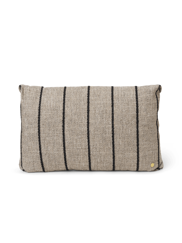 Clean pute Pasadena 60x40 cm - Sand-svart - Ferm LIVING