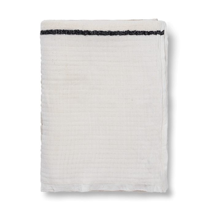 Dela pledd 120x170 cm, Natural-Off-white ferm LIVING