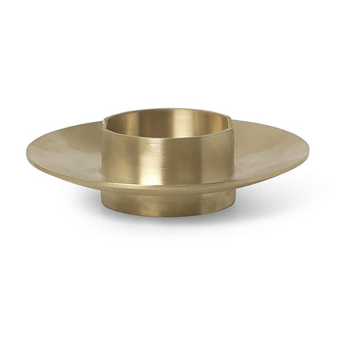 ferm LIVING kubbelysholder, brass ferm LIVING