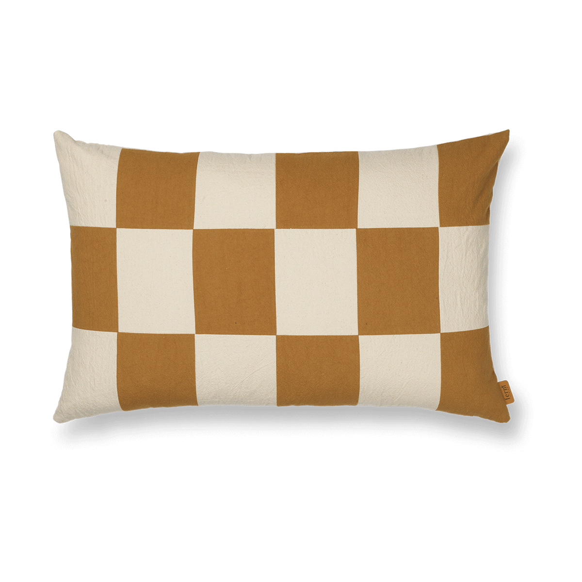 ferm LIVING Fold patchwork putetrekk 40×60 cm Sugar kelp-undyed