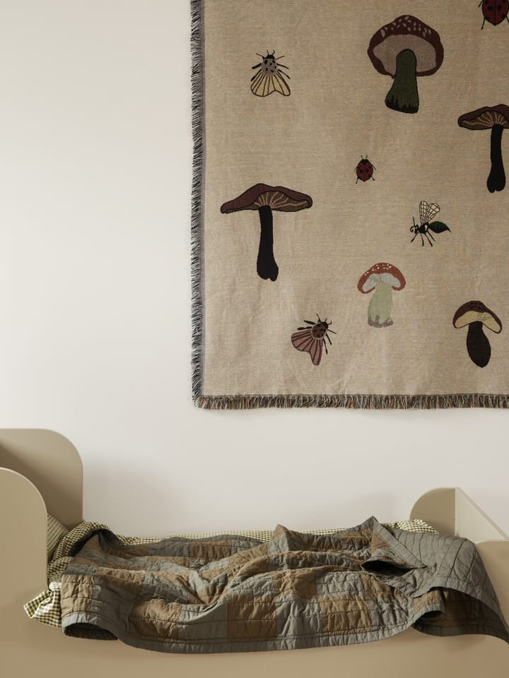 Forest tapestry pledd 120 x 170 cm, Sand ferm LIVING