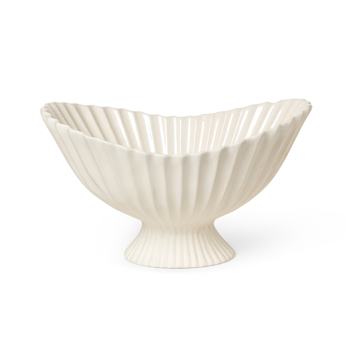 ferm LIVING Fountain Centrepiece 25 x 37 cm Off-white