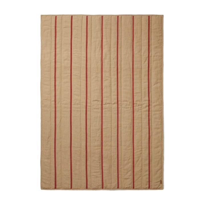 Grand pledd 120x170 cm, Camel-red ferm LIVING