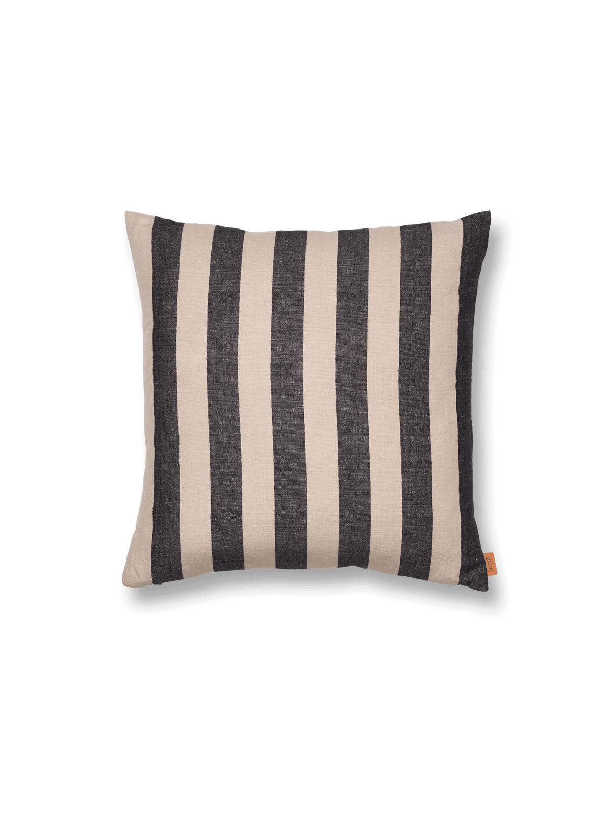 ferm LIVING Grand putetrekk 50×50 cm Sand-svart