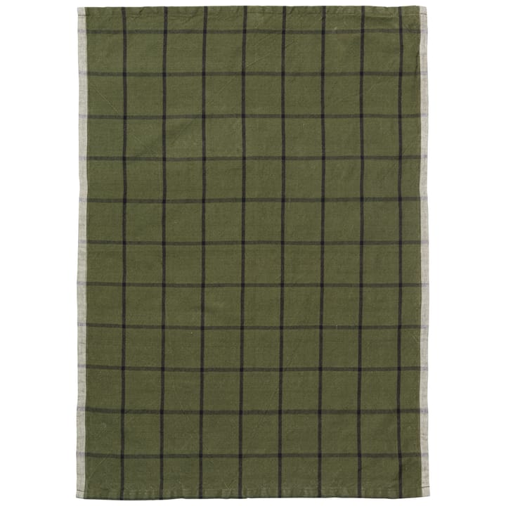 Hale kjøkkenhåndkle 50x70 cm, Green-black ferm LIVING