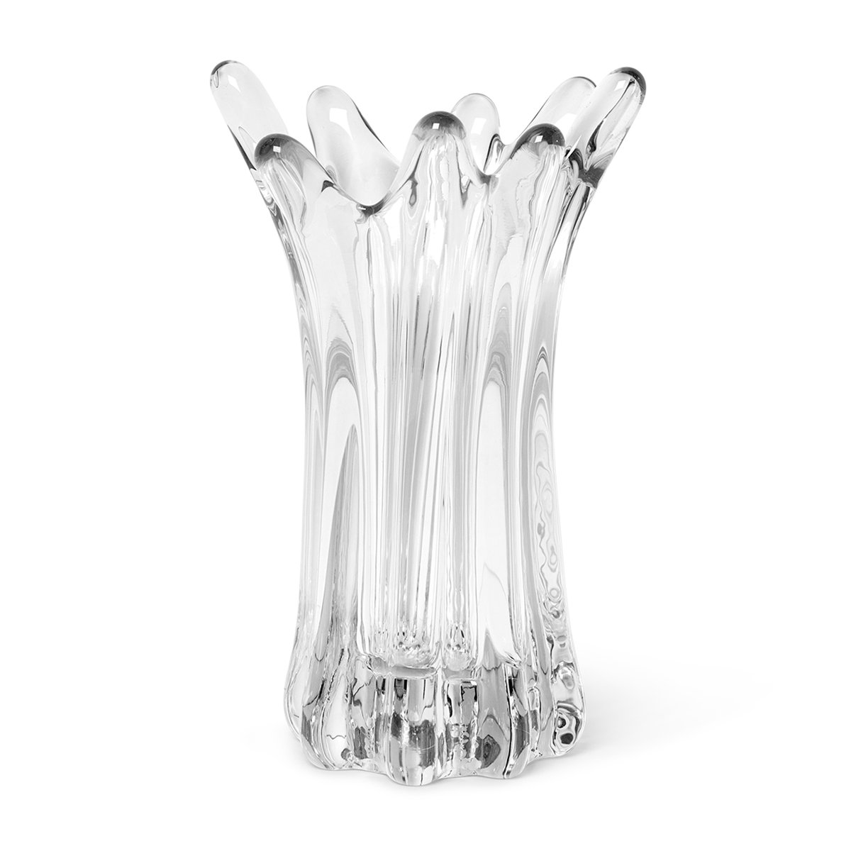 ferm LIVING Holo vase Ø 15 cm Clear