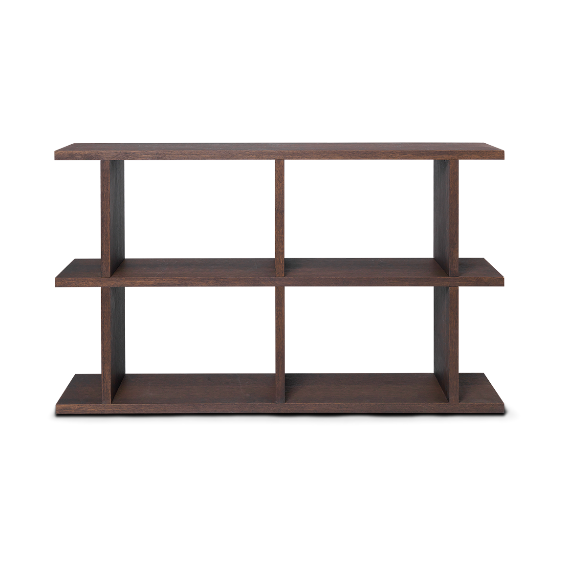 ferm LIVING Kona bokhylle 2×2 Dark stained