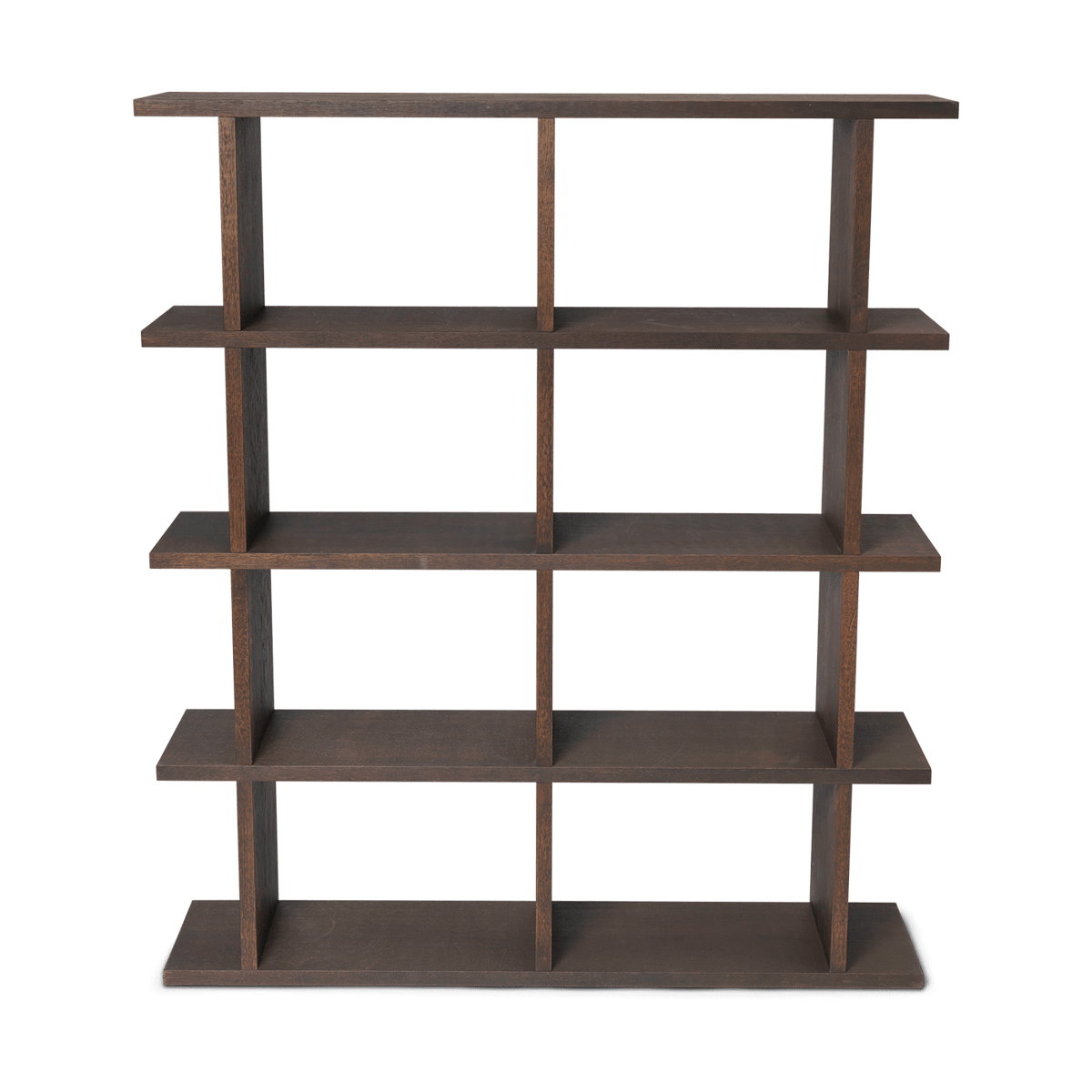 ferm LIVING Kona bokhylle 2×4 Dark stained