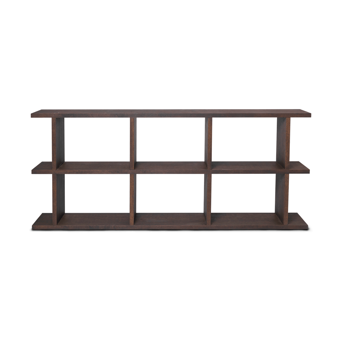 ferm LIVING Kona bokhylle 3×2 Dark stained