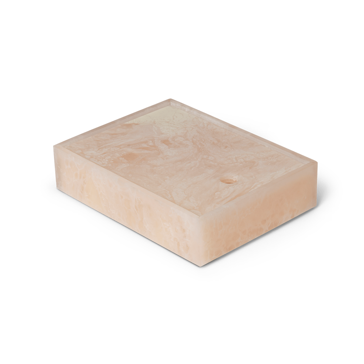 ferm LIVING Mist oppbevaringsboks 15×20 cm Pearl