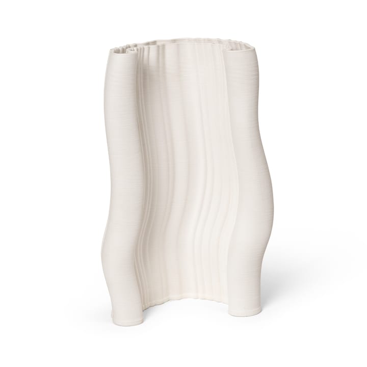 Moire vase 19 x 30 cm - Offwhite - Ferm Living