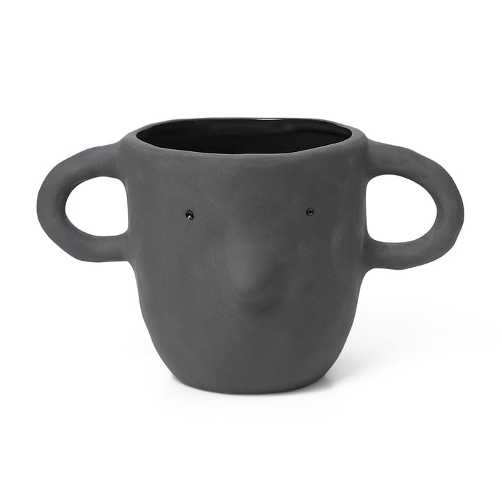 Mus blomsterkrukke XL Ø15 cm - Dark grey - Ferm LIVING