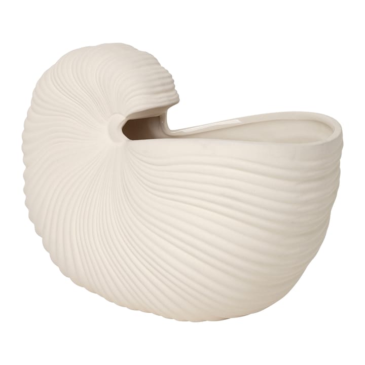 Shell krukke, Off white ferm LIVING