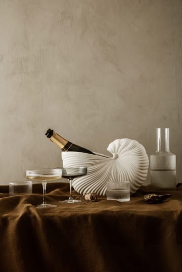 Shell krukke - Off white - ferm LIVING