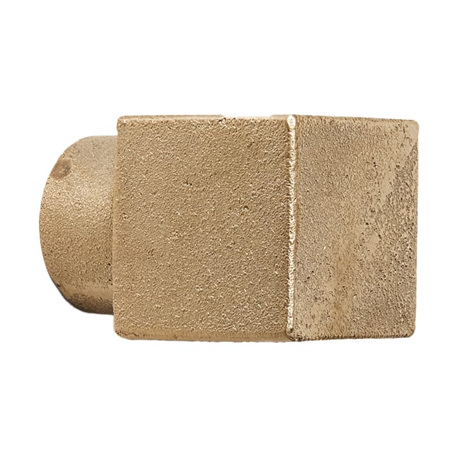 Square knagg small, Casted brass ferm LIVING