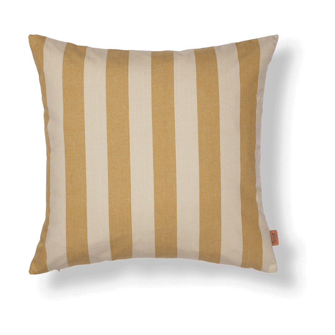 ferm LIVING Strand outdoor putetrekk 50×50 cm Warm yellow-parchment