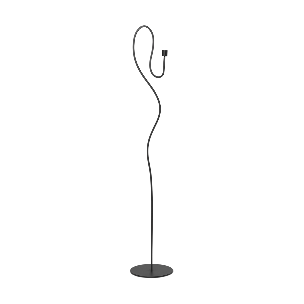 ferm LIVING Valse gulvlysestake Black