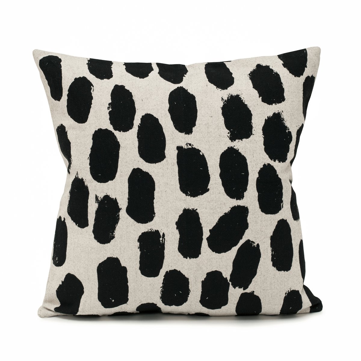 Fine Little Day Dots putetrekk 48×48 cm Beige-svart