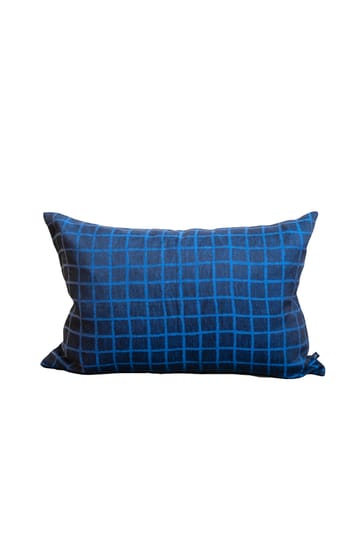 Rutete putetrekk 48 x 68 cm - Blue-black - Fine Little Day