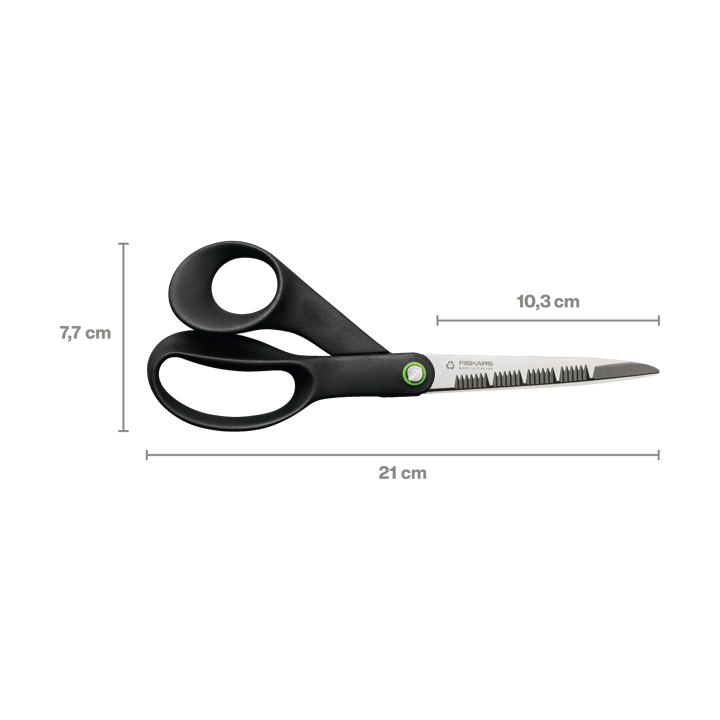 Functional Form kjøkkensaks 21 cm, Svart Fiskars