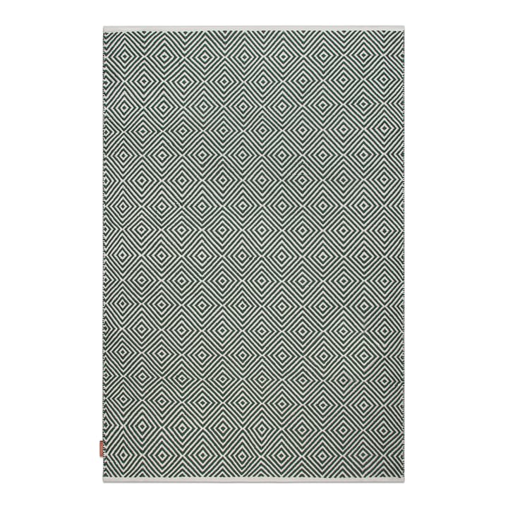 Diamond teppe 170x230 cm - Green - Formgatan